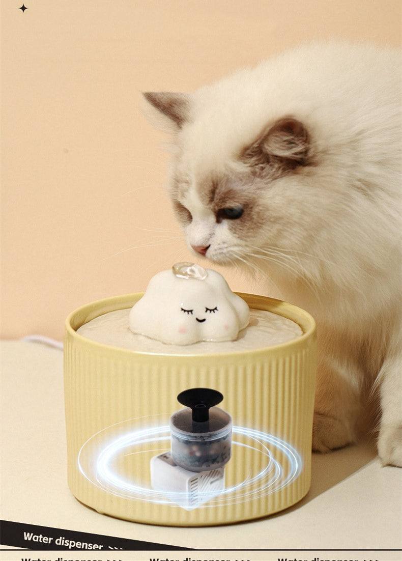 Cloud water fountain