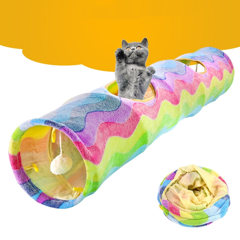 Elves in the Rainbow Cat Tunnel